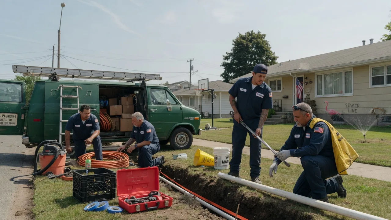 Gas Line Installation in Lamoure, ND near me